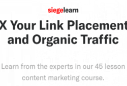 SiegeLearn – Content Marketing Course Free Download –