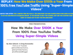 Greg Kononenko – Jet Video Academy ( How We Make Over $100k a Year From 100% Free YouTube Traffic Using “Super-Simple Videos”) Download