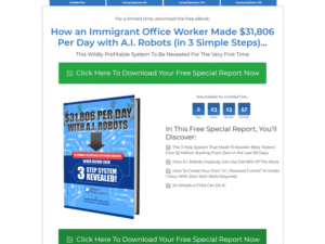 Profit Singularity - Rob Jones, Gerry Cramer & Keegan - 3 Simple Step System Makes $31,806 per day Download