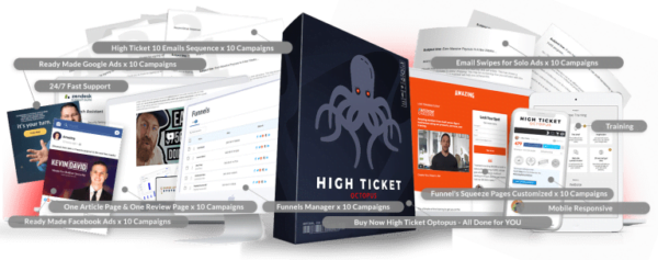 Ariel Sanders - High Ticket Octopus + OTOs Free Download
