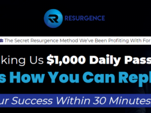 Resurgence - Secret Resurgence Method We’ve Been Profiting With For 10 Years Free Download