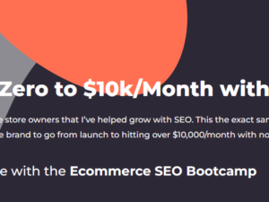 Ecommerce SEO Bootcamp Course – Go from Zero to $10000 per Month with SEO Download