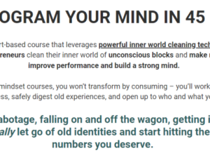 Tej Dosa – Clean Your Inner World- Reprogram Your Mind In 45 Days