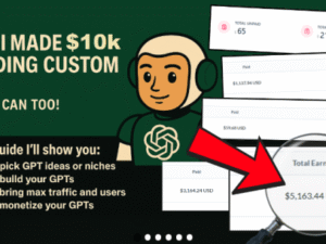 GPTs Money Blueprint – Make Money with GPTs – ChatGPT Store Monetization System Kit Download