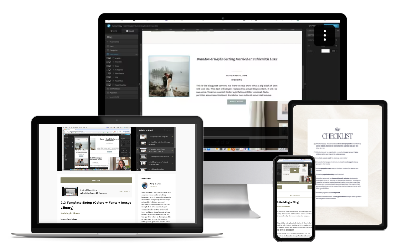Davey and Krista – Design + Sell Showit Website Templates Download