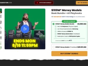 Alex Hormozi $100M Money Models Book Bundle + 12 Play Books Download
