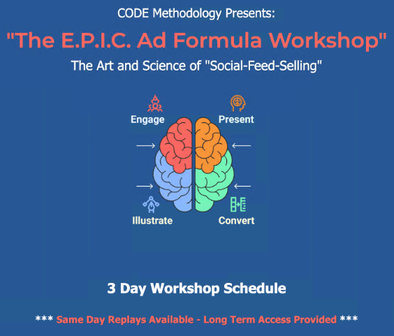 Chris Rocheleau – The Epic Ad Formula Workshop CODE Methodology Download