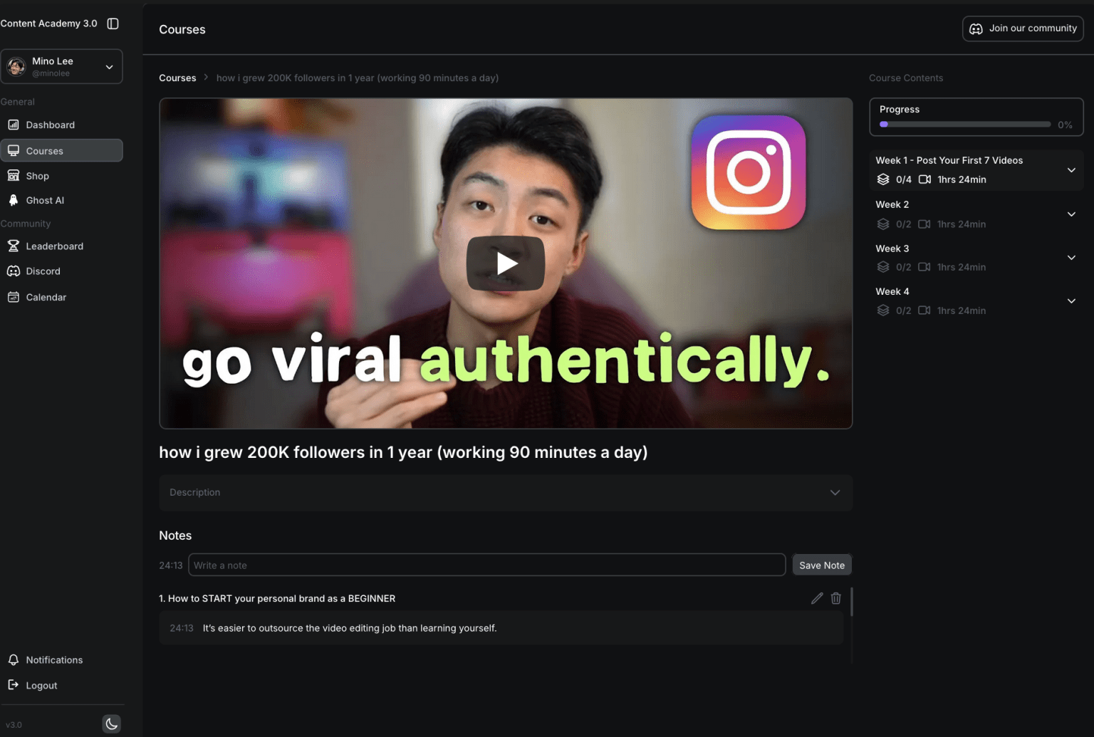 Justin Leung – Content Academy 3.0 Download