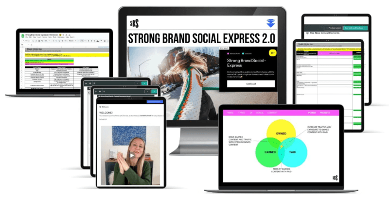Katie Wight – Strong Brand Social Express 2.0 Download
